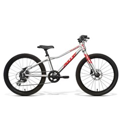 AMULET 20 YOUNGSTER SH, ALU BRUSHED TRANSPARENT/RED