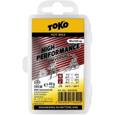 TOKO Triplex World Cup High Performance Universal, 40g, červený parafín