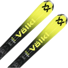 VOLKL RACETIGER JUNIOR yellow + 4,5 VMotion 25/26