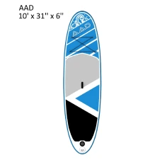 AAD 10.0. SEASTAR - NAFUKOVACÍ PADDLEBOARD + PÁDLO