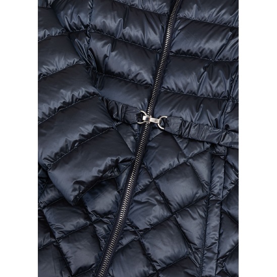 COLMAR MAXI IRIDESCENT DIAMOND QUILTED JACKET