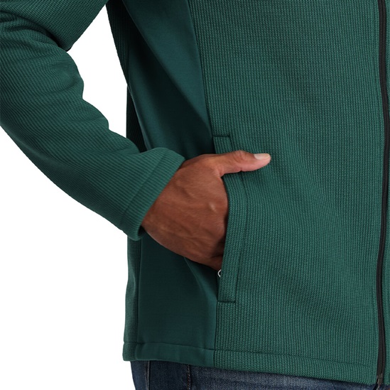 SPYDER M BANDIT JACKET-CYPRESS GREEN