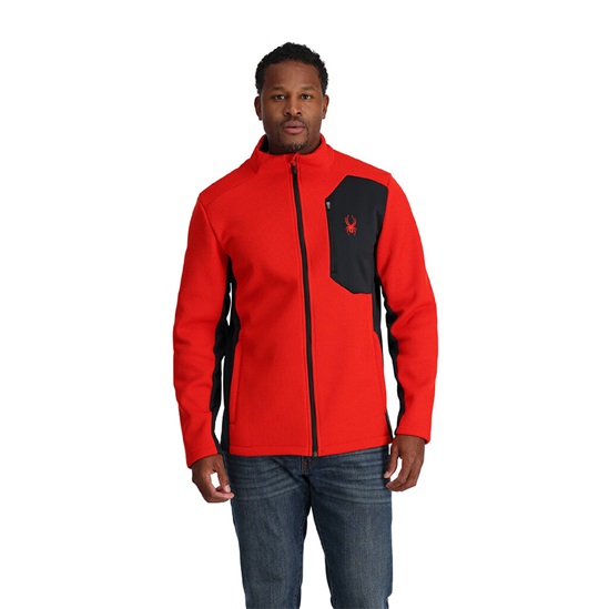 SPYDER M BANDIT JACKET-VOLCANO