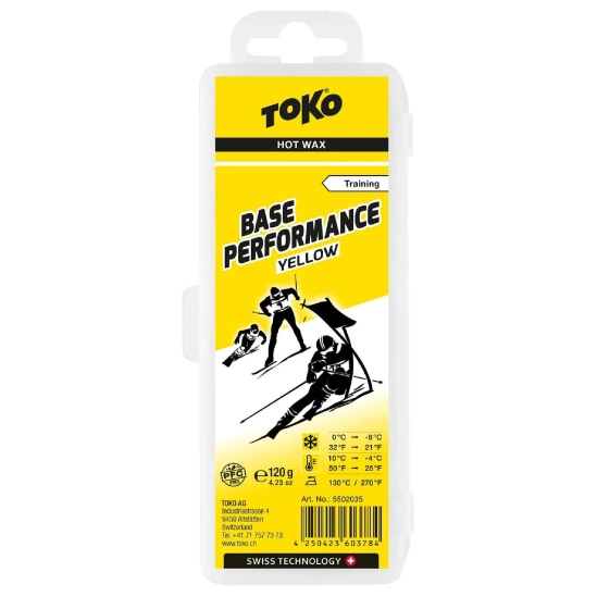 TOKO Base Performance Yellow 120g, žlutý parafín