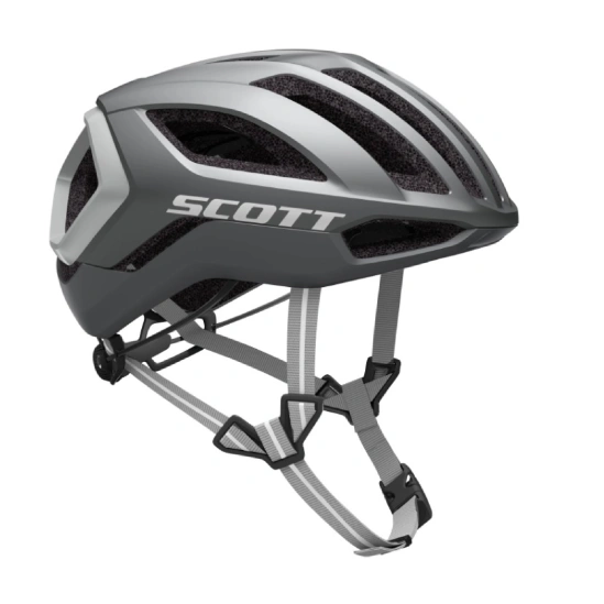SCOTT CENTRIC PLUS dark silver/reflective grey