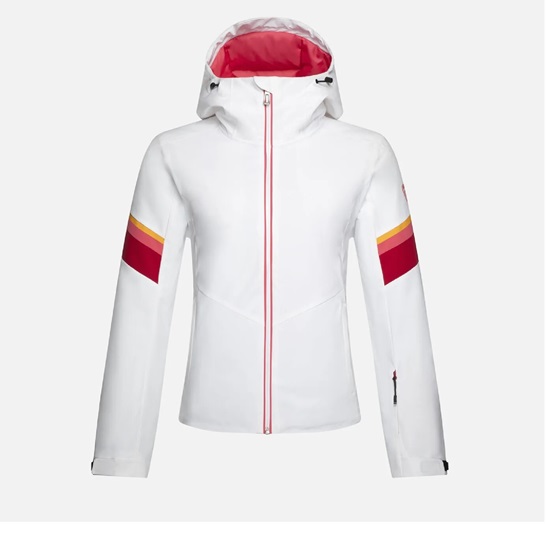 ROSSIGNOL W STRAWPILE JKT white