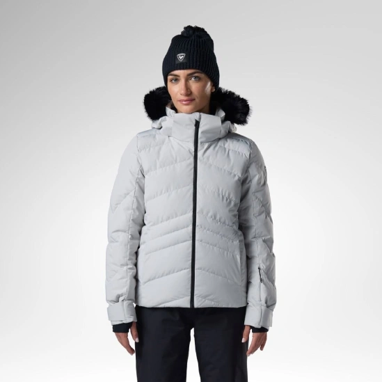 ROSSIGNOL W STACI INSULATED JKT-SILVER PEARLY