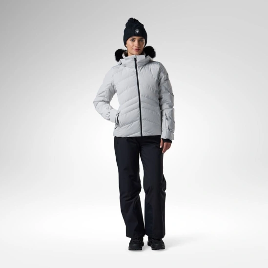 ROSSIGNOL W STACI INSULATED JKT-SILVER PEARLY