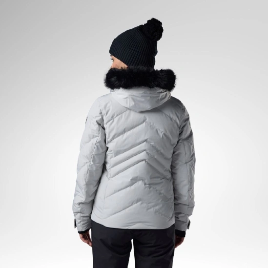 ROSSIGNOL W STACI INSULATED JKT-SILVER PEARLY