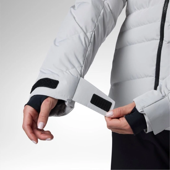 ROSSIGNOL W STACI INSULATED JKT-SILVER PEARLY