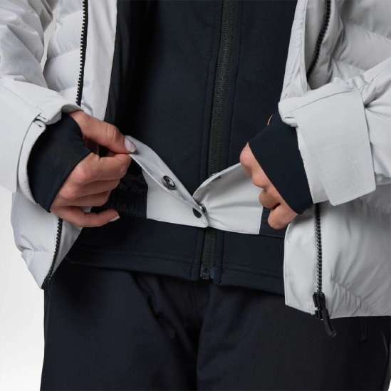 ROSSIGNOL W STACI INSULATED JKT-SILVER PEARLY