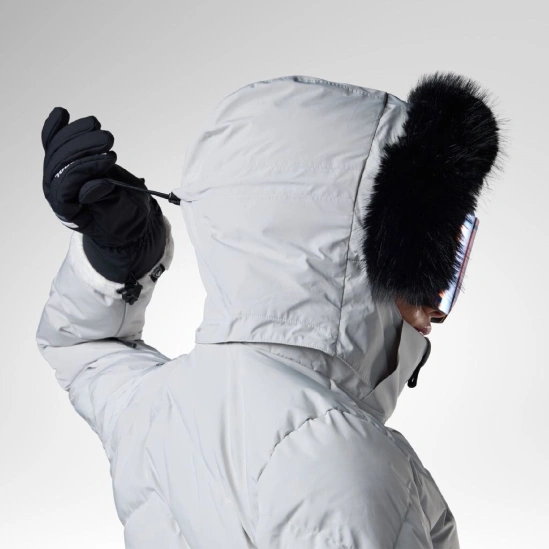 ROSSIGNOL W STACI INSULATED JKT-SILVER PEARLY