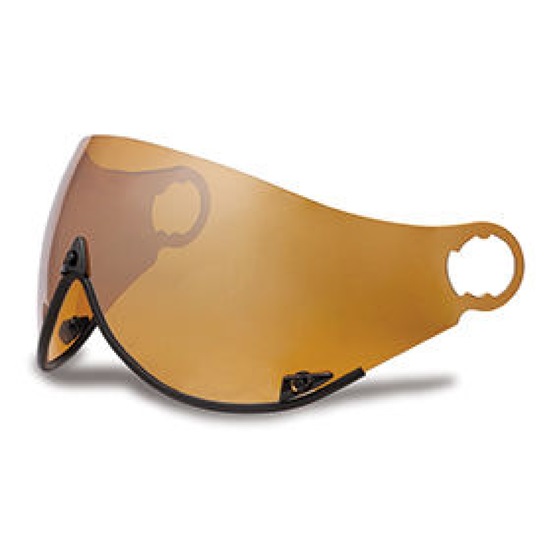 Mango - Visor + Mirror, oranžový