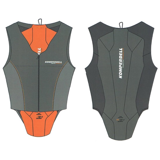 KOMPERDELL PROTECTOR ECO VEST WITH BELT MAN 2016/17